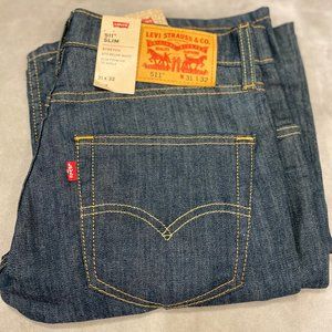 Men's Levis 511 Stretch Jeans NWT 31x32